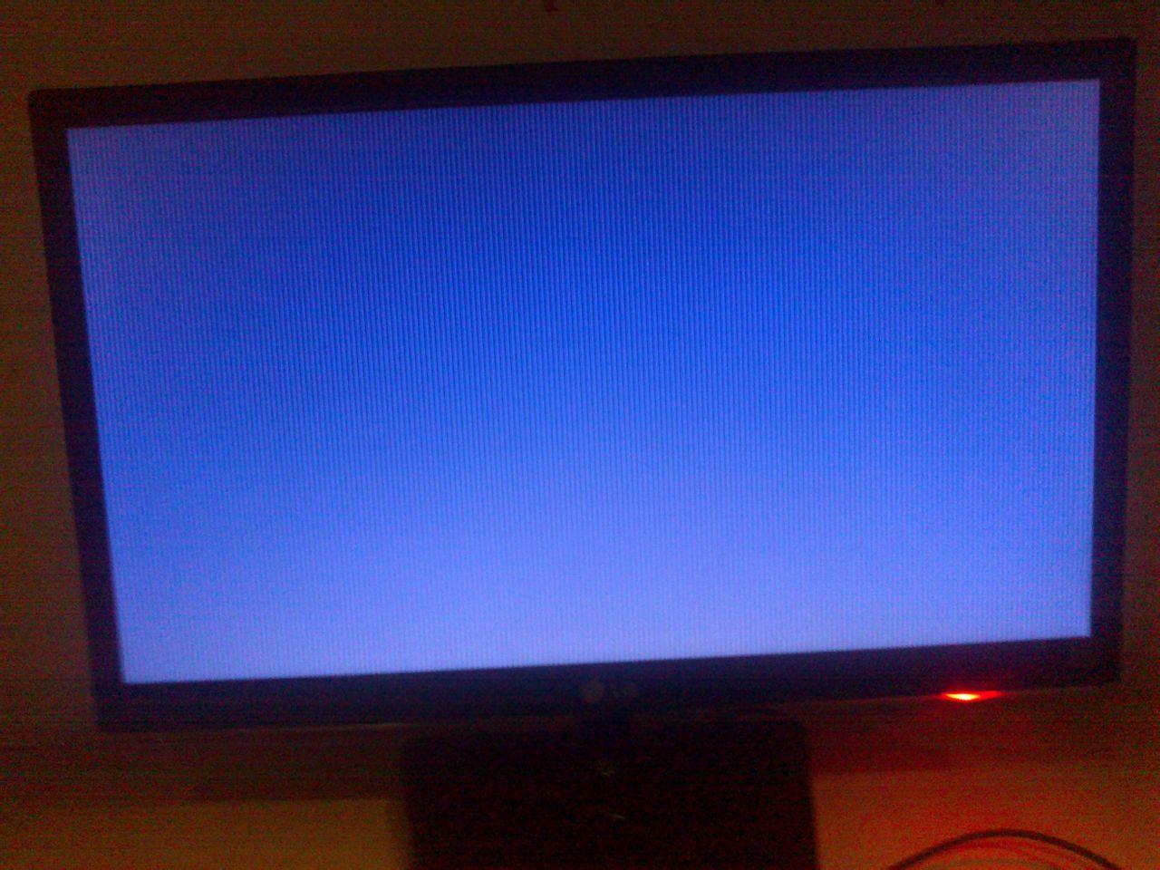 液晶电视蓝屏怎么回事